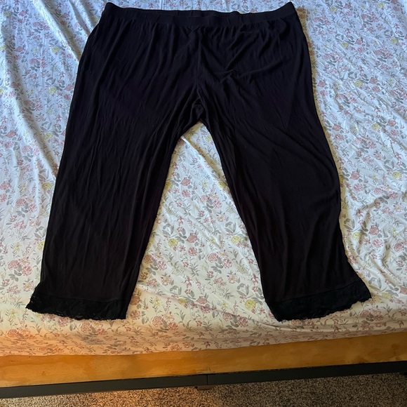 Torrid Black Pajama Pants - Picture 1 of 7